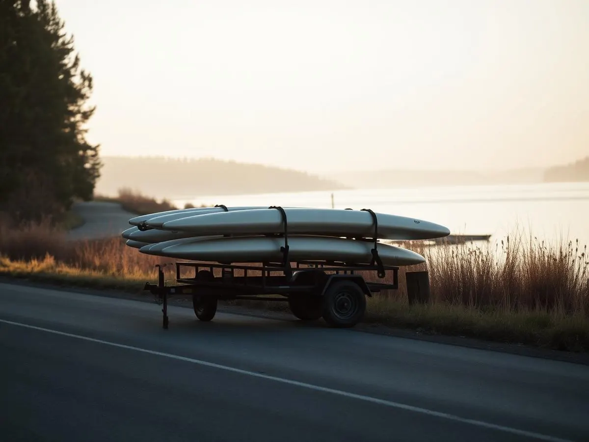 Paddleboard Trailer